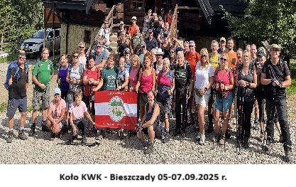 Koło KWK - Bieszczady 05-07.09.2025 r.