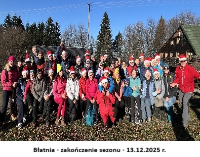 Błatnia - zakończenie sezonu - 13.12.2025 r.