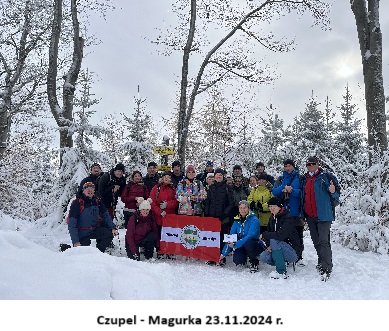 Czupel - Magurka 23.11.2024 r.