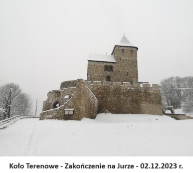 Koło Terenowe - Zakończenie na Jurze - 02.12.2023 r.