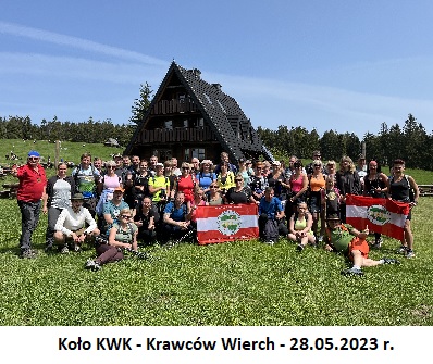 Koło KWK - Krawców Wierch - 28.05.2023 r.