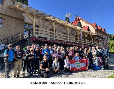 Koło KWK - Mincol 13.06.2026 r.