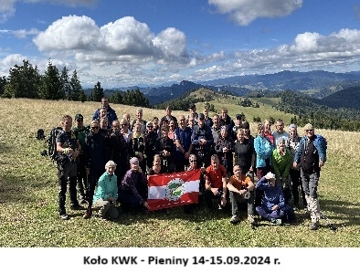 Koło KWK - Pieniny 14-15.09.2024 r.