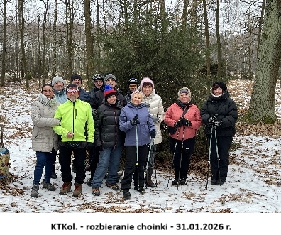 KTKol. - rozbieranie choinki - 31.01.2026 r.