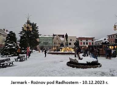 Jarmark - Rożnov pod Radhostem - 10.12.2023 r.