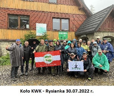 Koło KWK - Rysianka 30.07.2022 r.