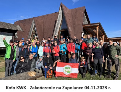 Koło KWK - Zakończenie na Zapolance 04.11.2023 r.