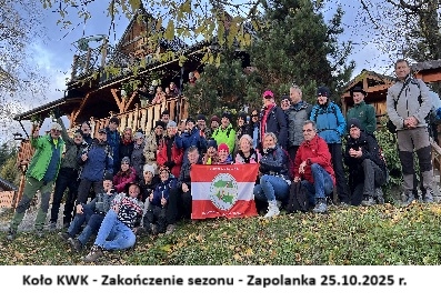 Koło KWK - Zakończenie sezonu - Zapolanka 25.10.2025 r.