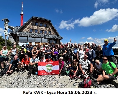 Koło KWK - Łysa Hora 18.06.2023 r.
